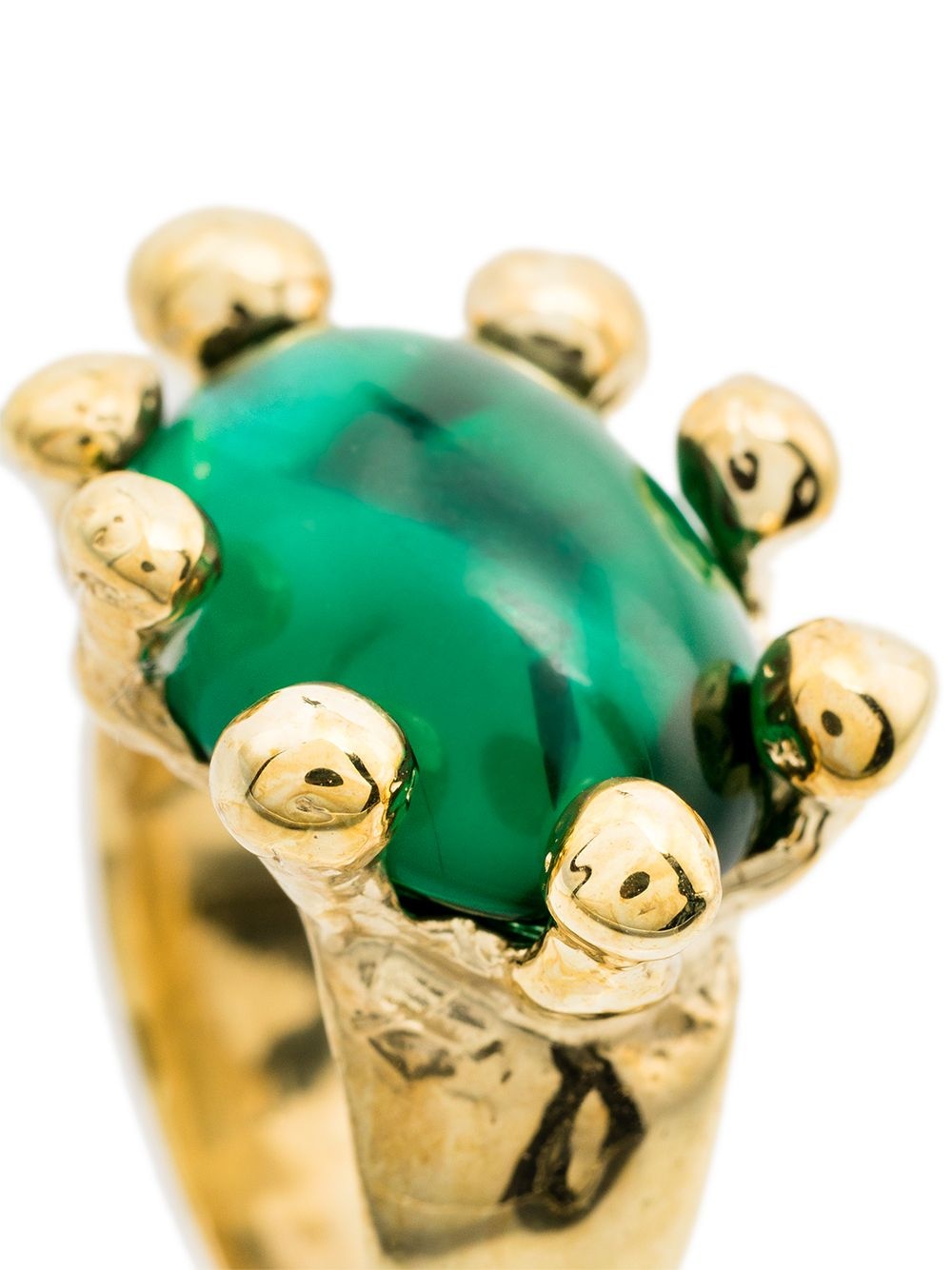 gemstone detail cocktail ring - 3