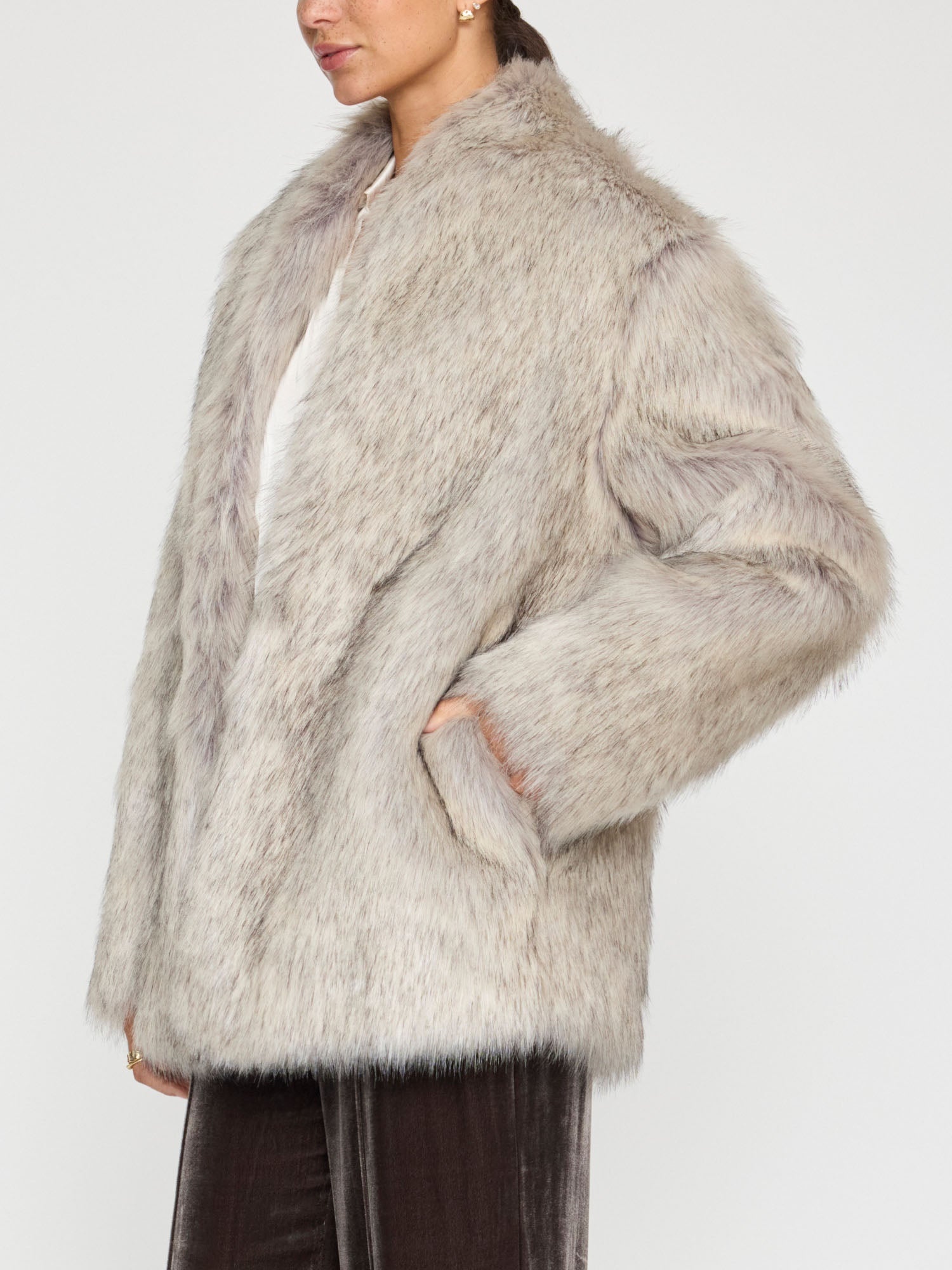 The Faye Faux Fur Jacket - 3
