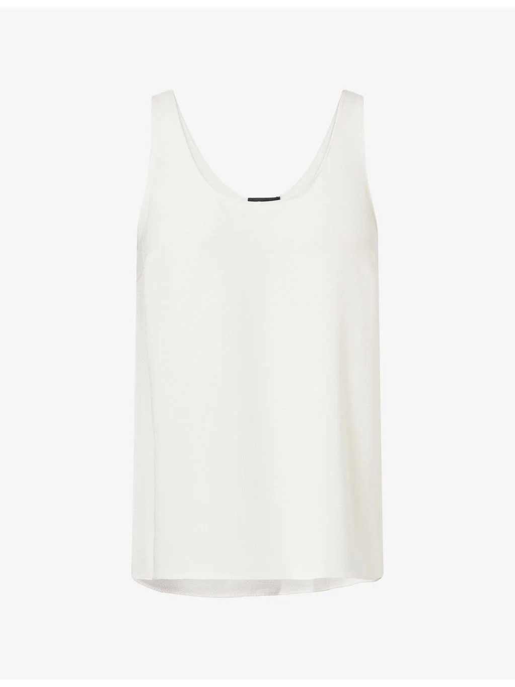 The Scoop Crepe Woven Tank Top - 1