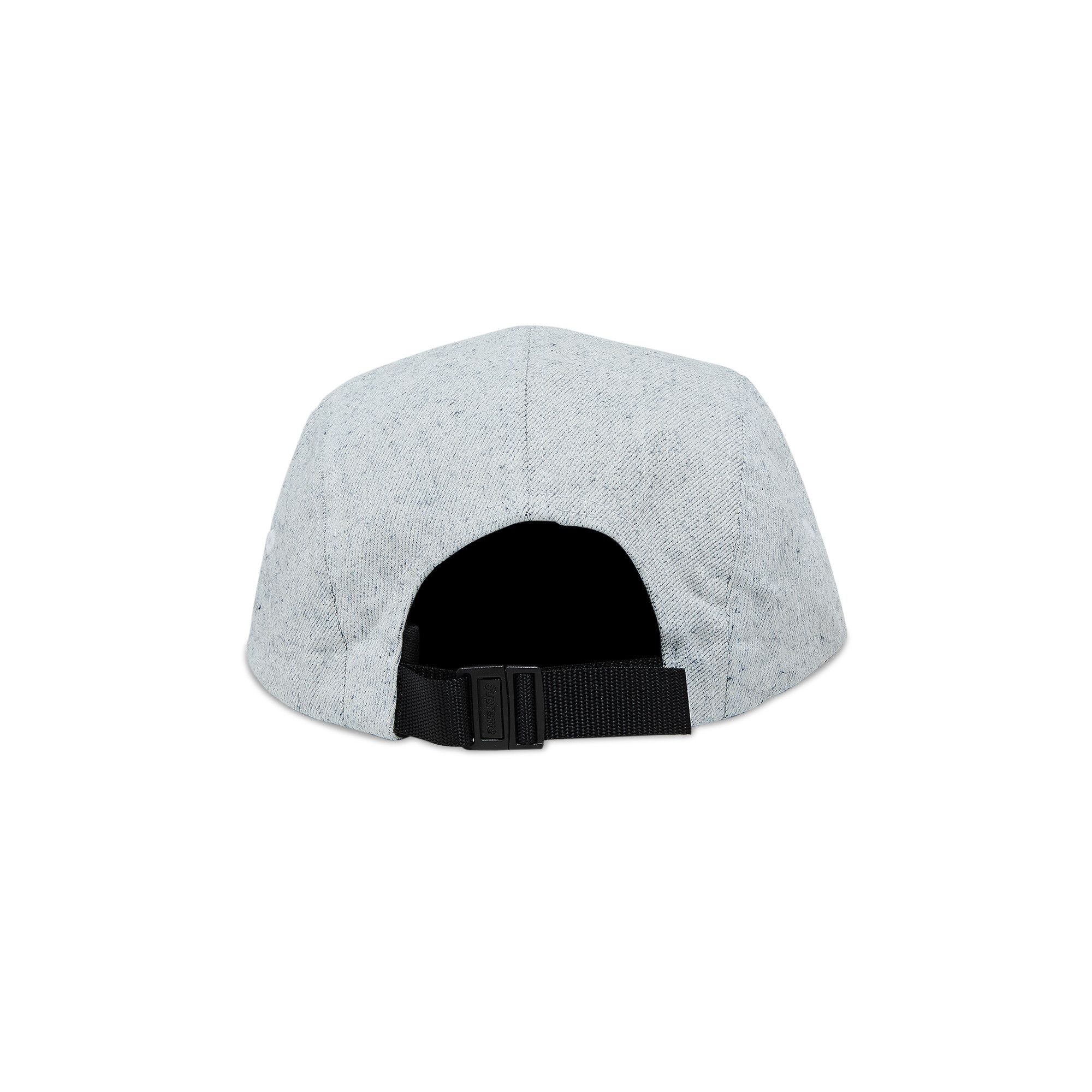 Supreme Coated Denim Camp Cap 'White' - 4