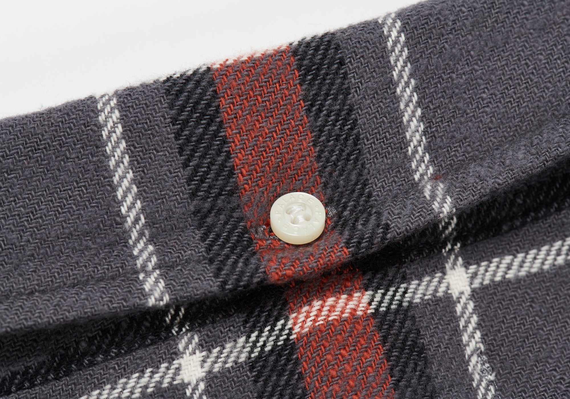 FLANNEL DROP SHOULDER SHIRT GREY - 6