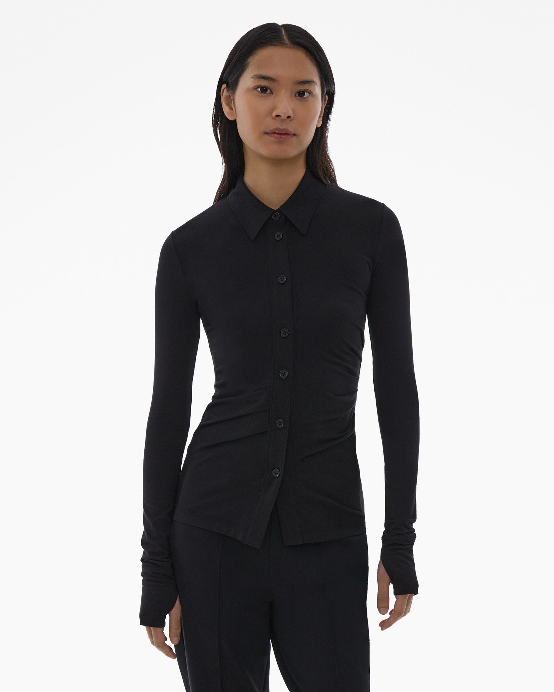 RUCHED SHIRT - 3