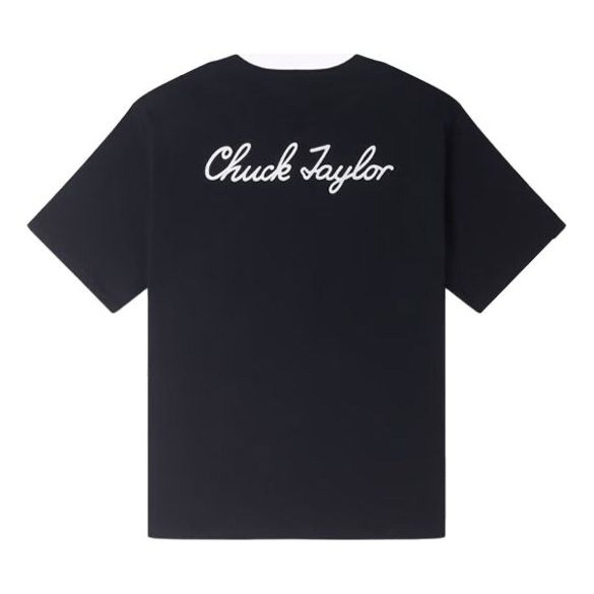 Converse Chuck Taylor Seasonal Shirt 'Black White' 10024736-A01 - 2