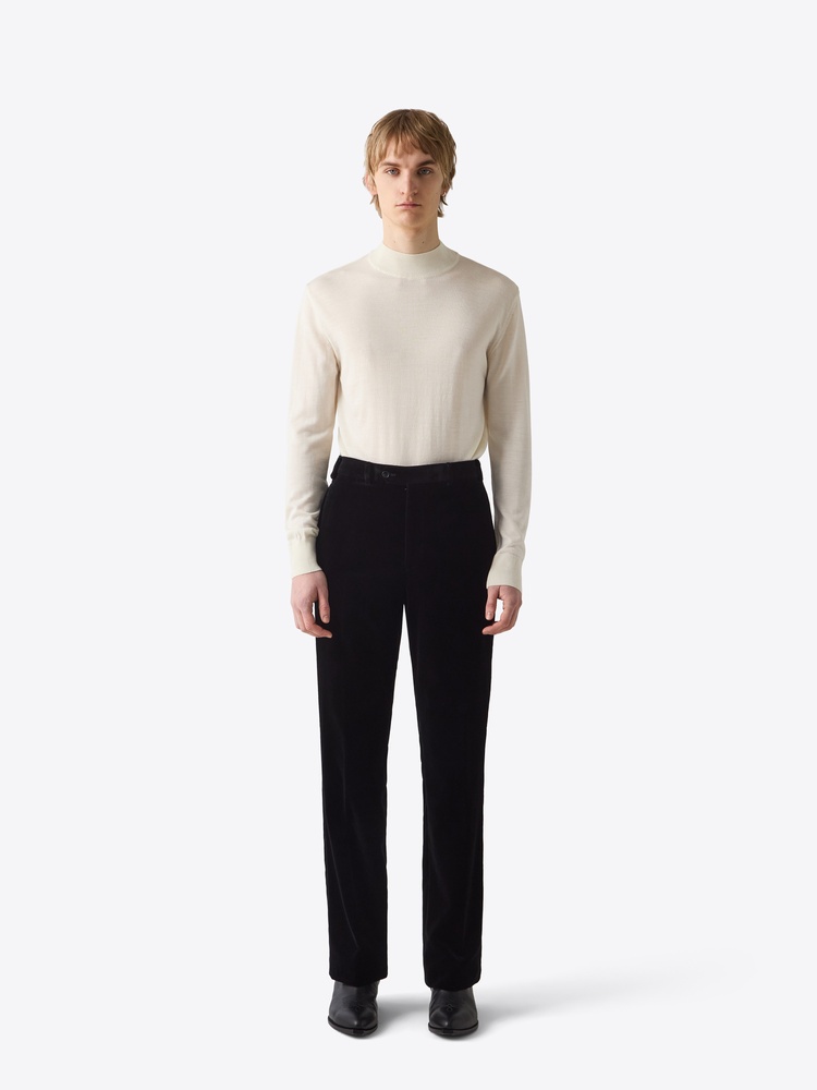 TROUSER 77 BLACK VELVET - 2