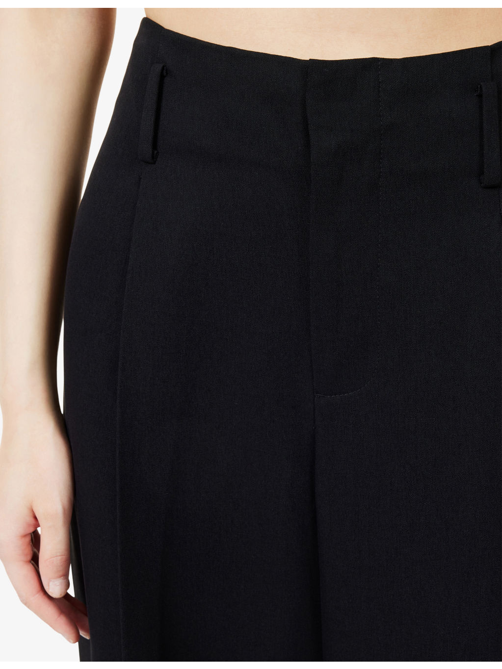Tailored Pleated Woven Trousers - 5