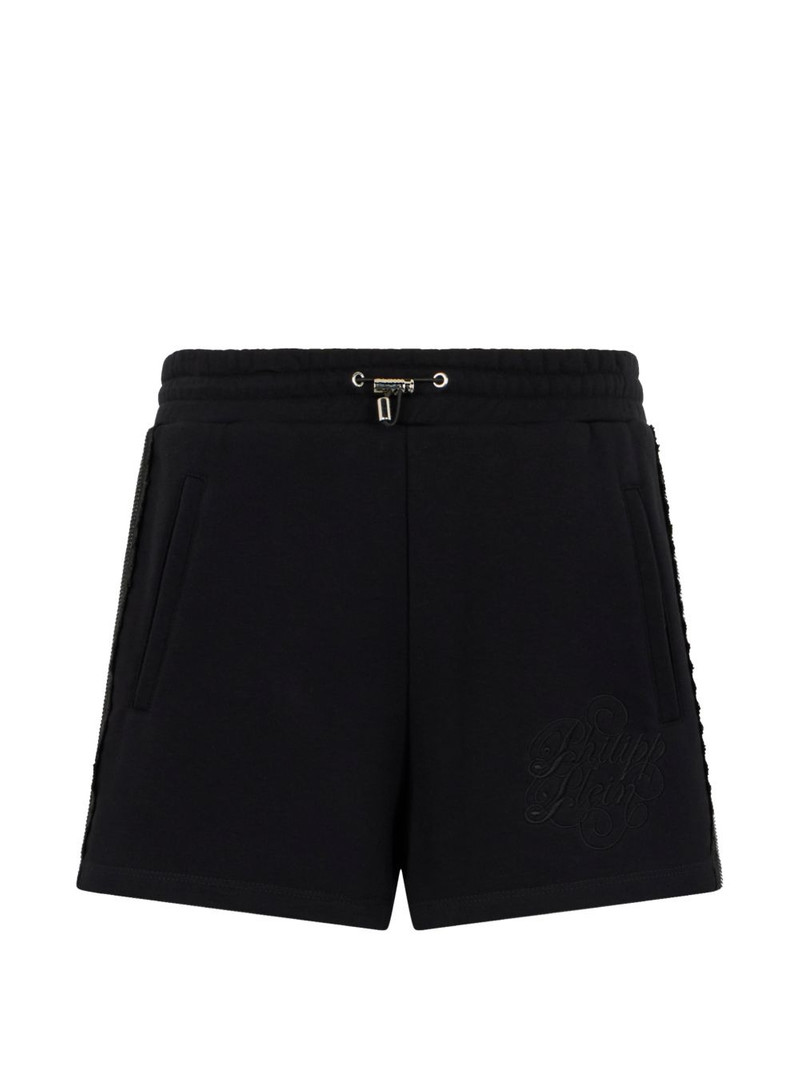 elastic-waistband shorts 1