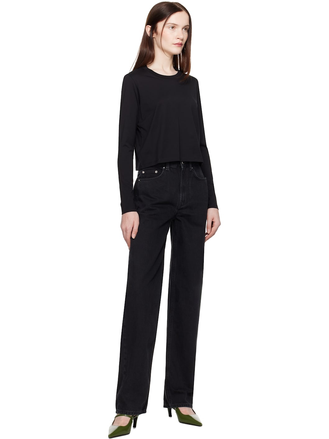 Black Samur Jeans - 4