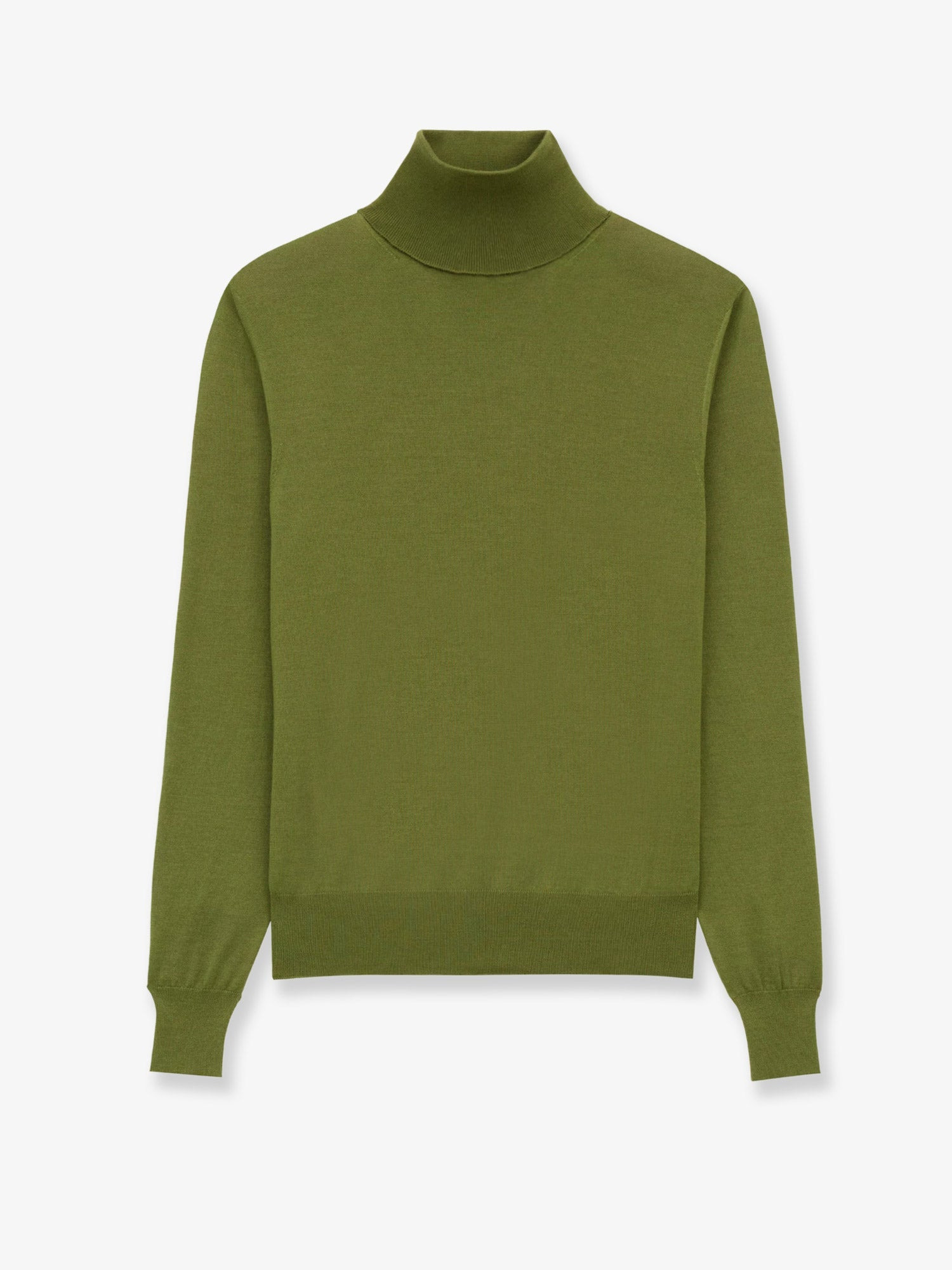 Saint Laurent Men Cashmere, Wool And Silk Turtleneck Sweater - 1
