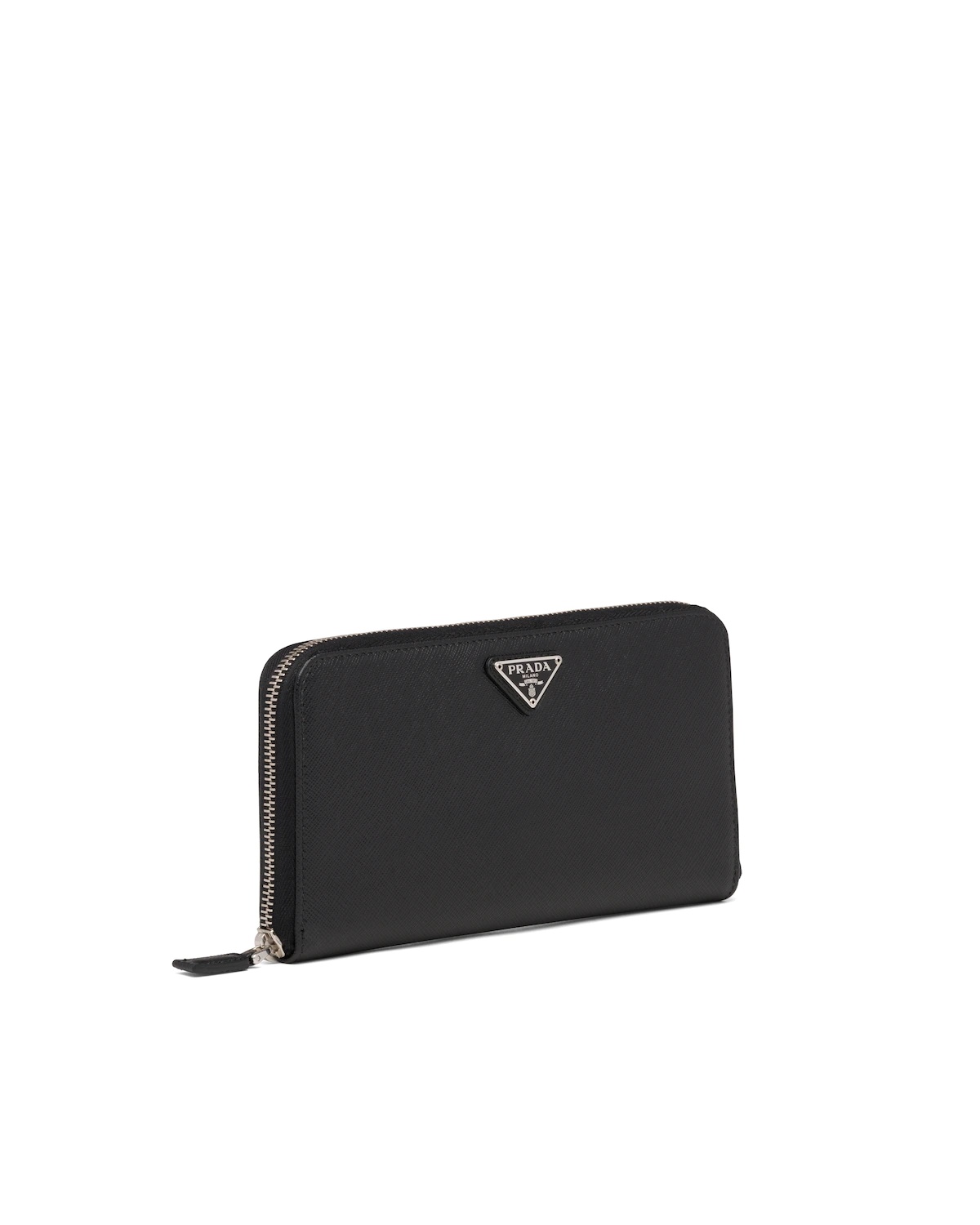 Saffiano Leather Zip Around Wallet - 4