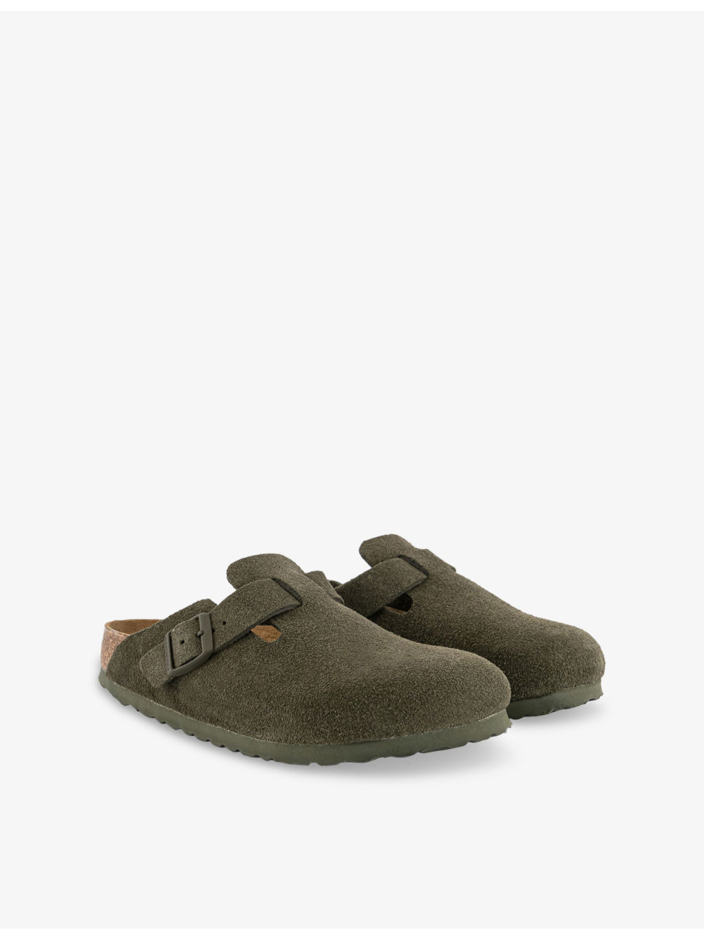Boston Suede Clogs - 3