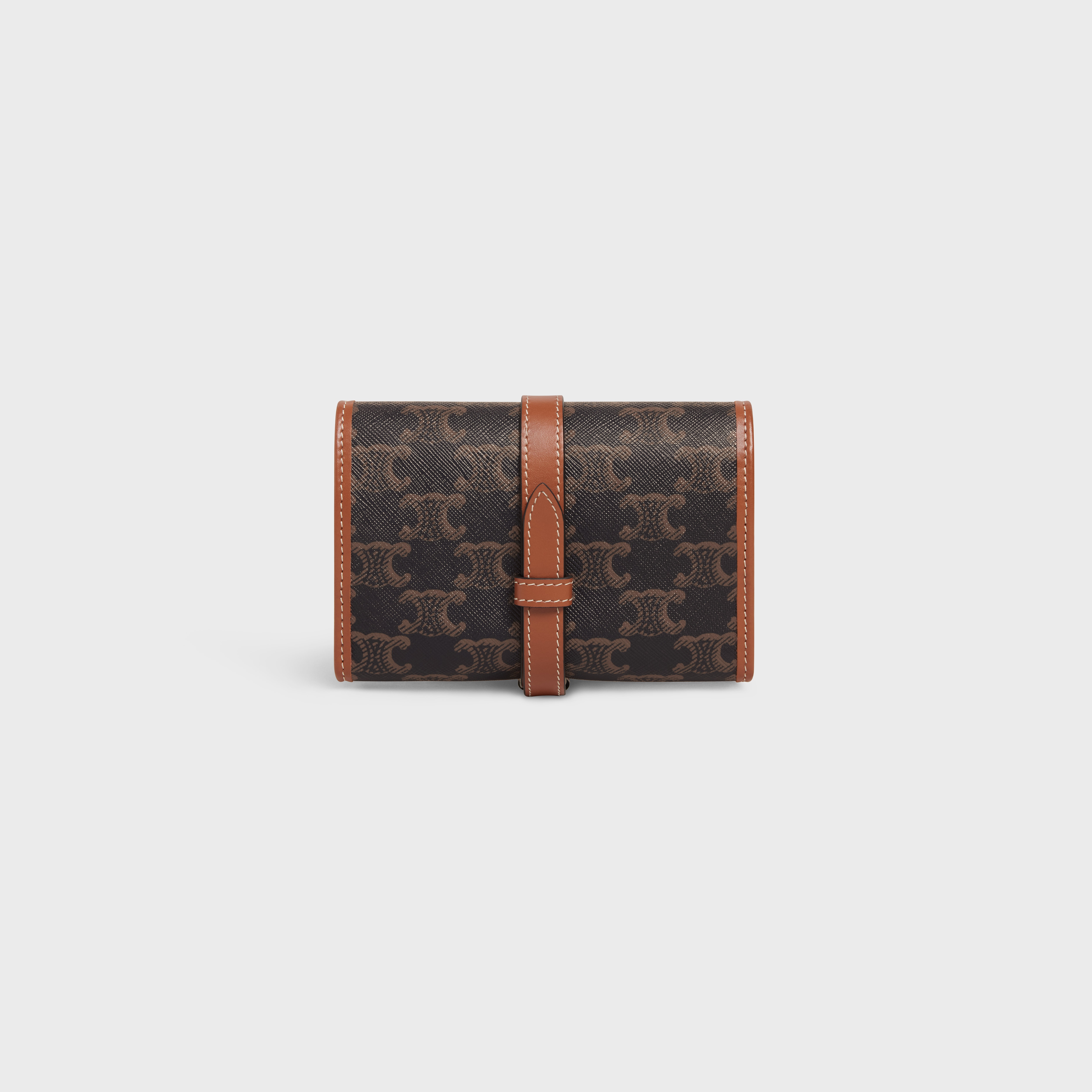 JEWELRY POUCH IN TRIOMPHE CANVAS AND CALFSKIN - 3