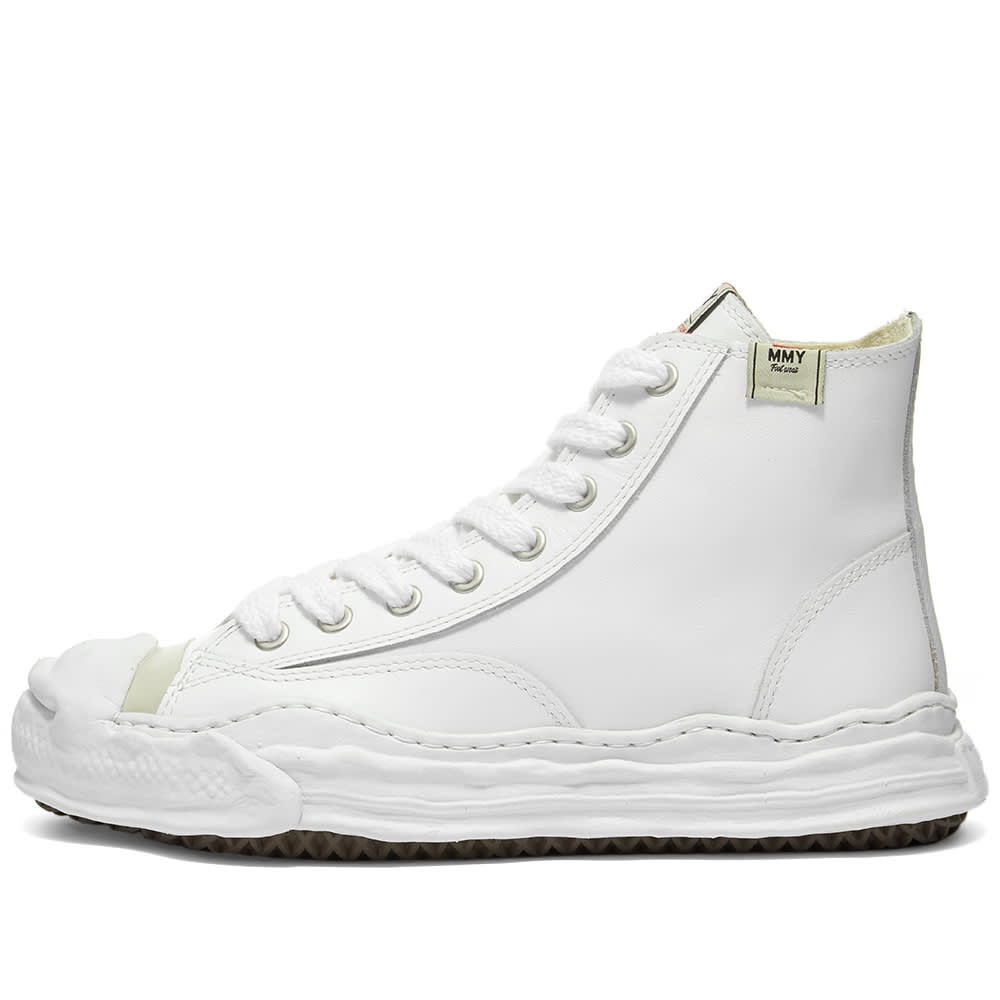 Maison MIHARA YASUHIRO Original Sole Toe Cap Sneaker Hi Leat - 2