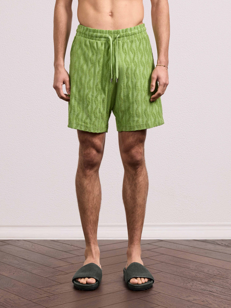 AUGUSTO TERRY COTTON SHORTS 5