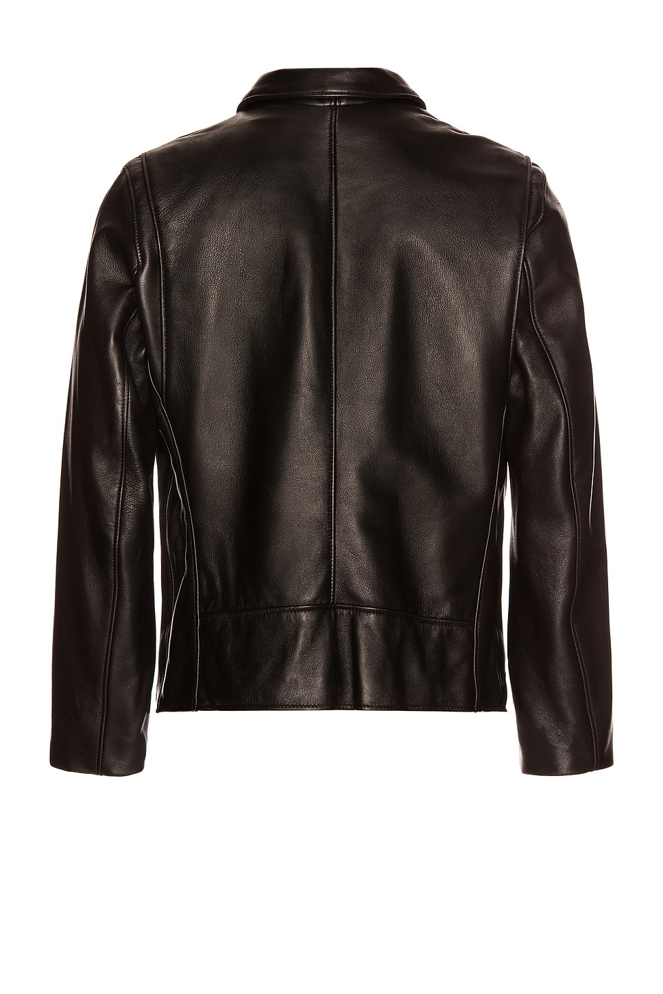 Collar Lamb Leather Jacket - 2