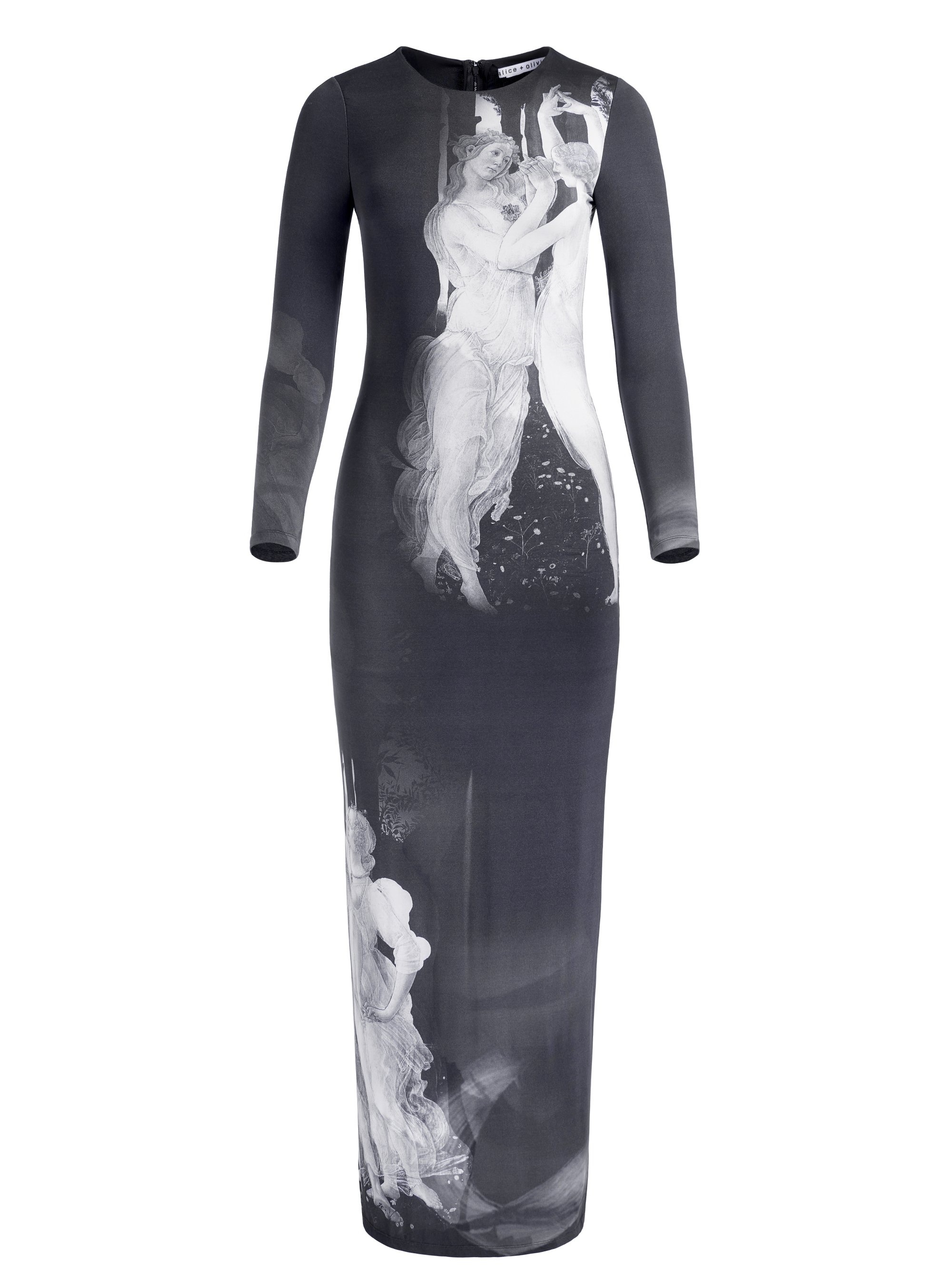 DELORA LONG SLEEVE MAXI DRESS - 7