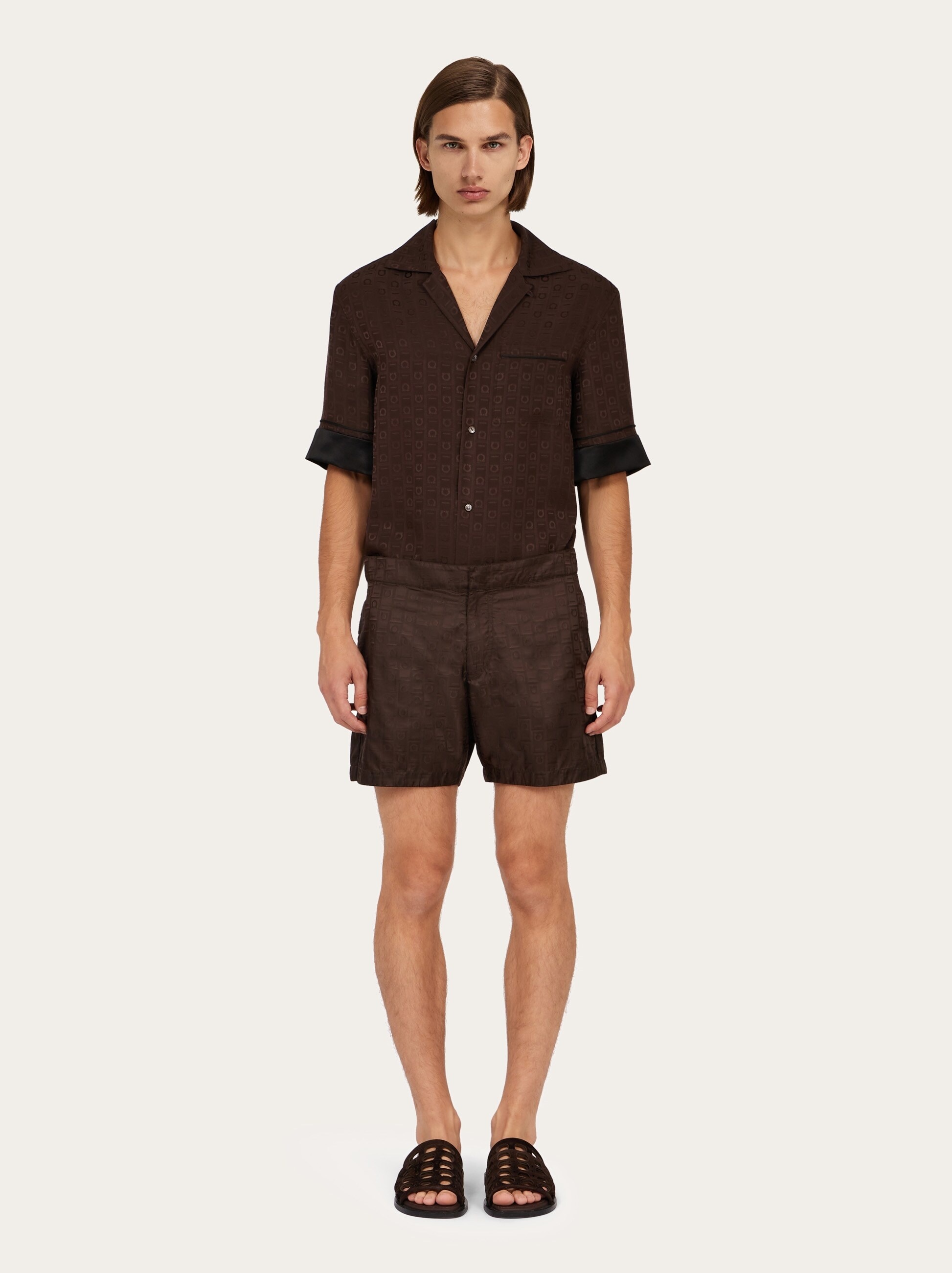 Ferragamo Monogram Bermuda short - 7