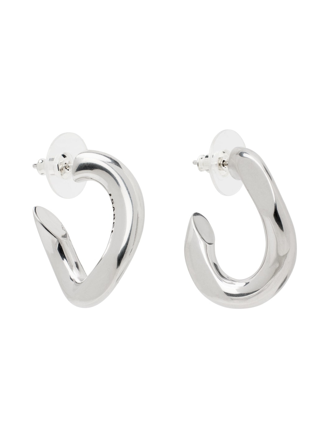 Silver Links Earrings - 2