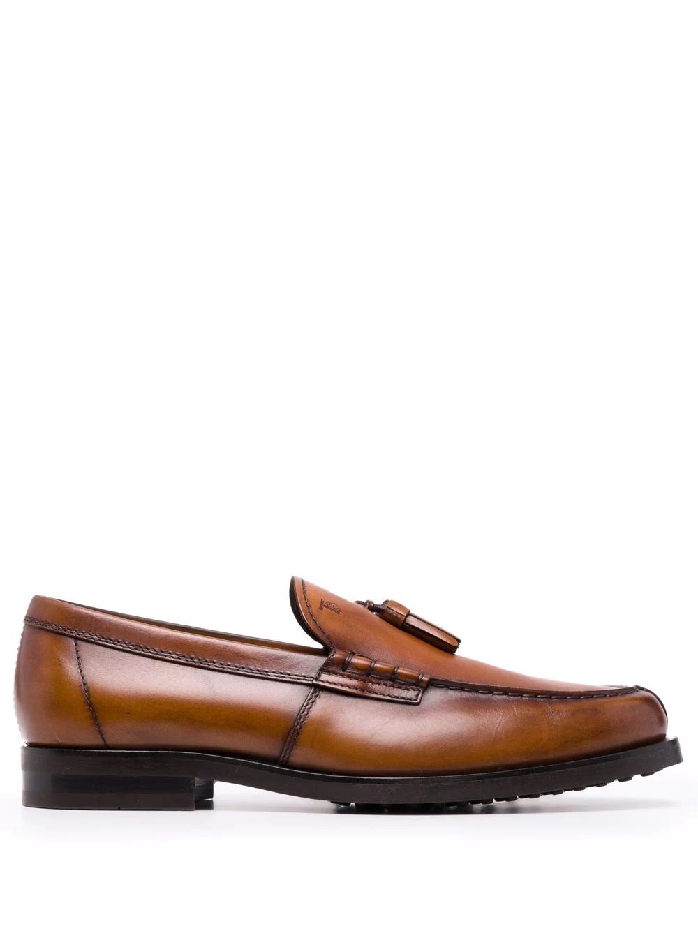 tassel-detail leather loafers - 1