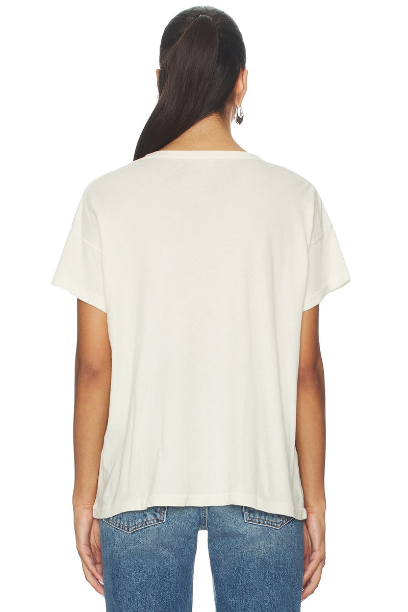 THE GREAT. The Boxy Crew With Horse Embroidery outlook