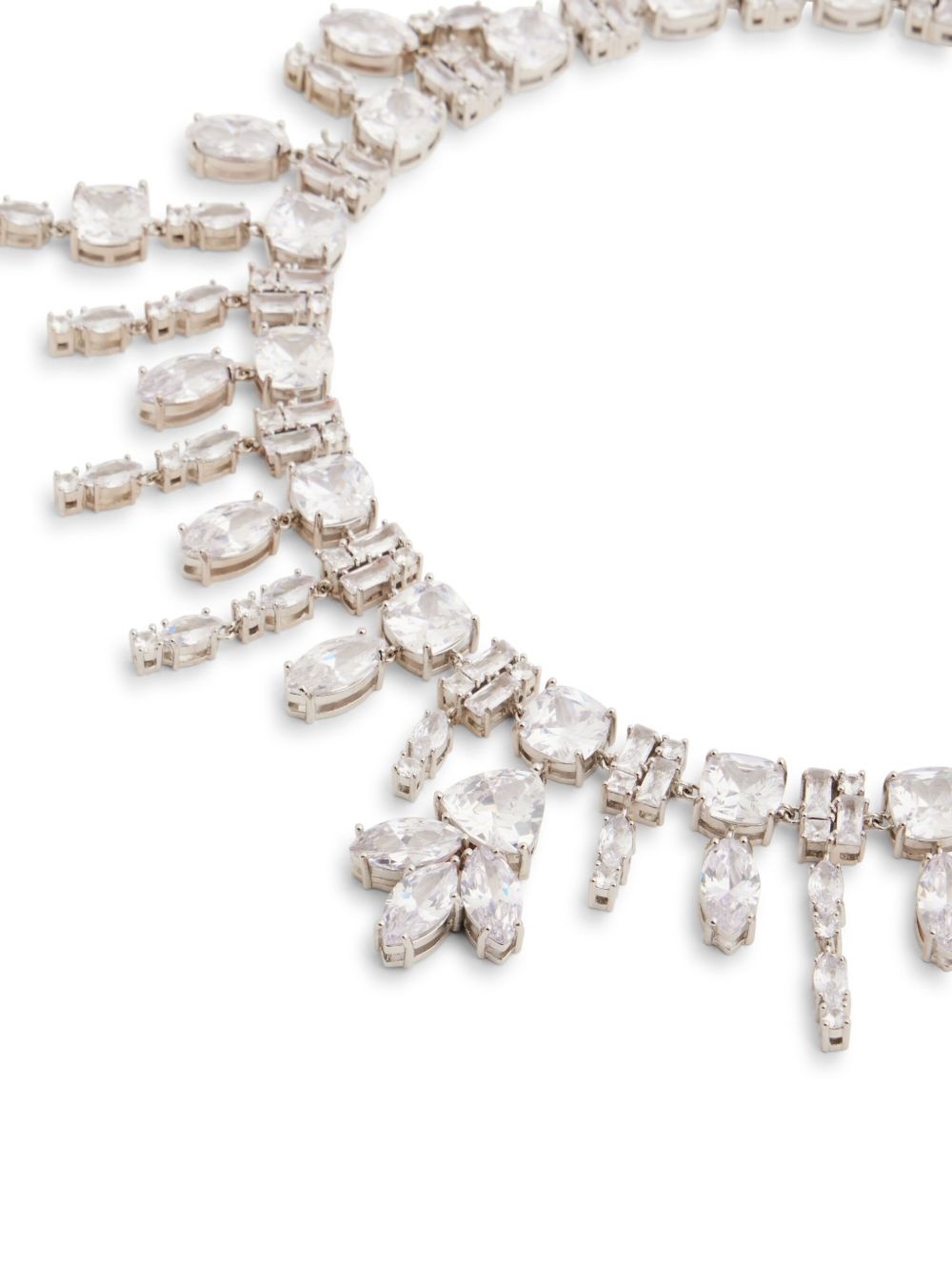 rhinestone-embellished necklace - 2
