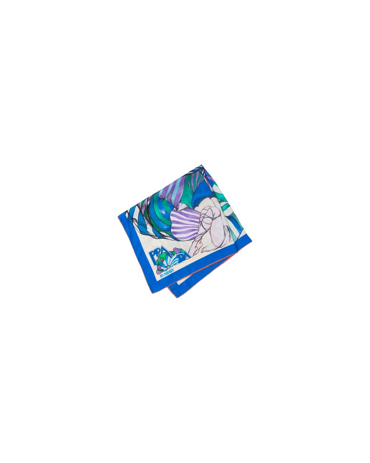 Fantasy 90 silk foulard - 1