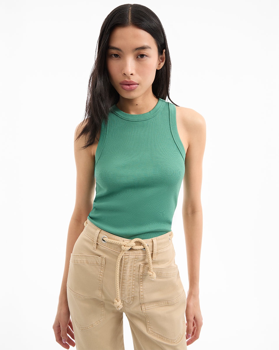 CROPPED JORDYN TANK TOP - 2