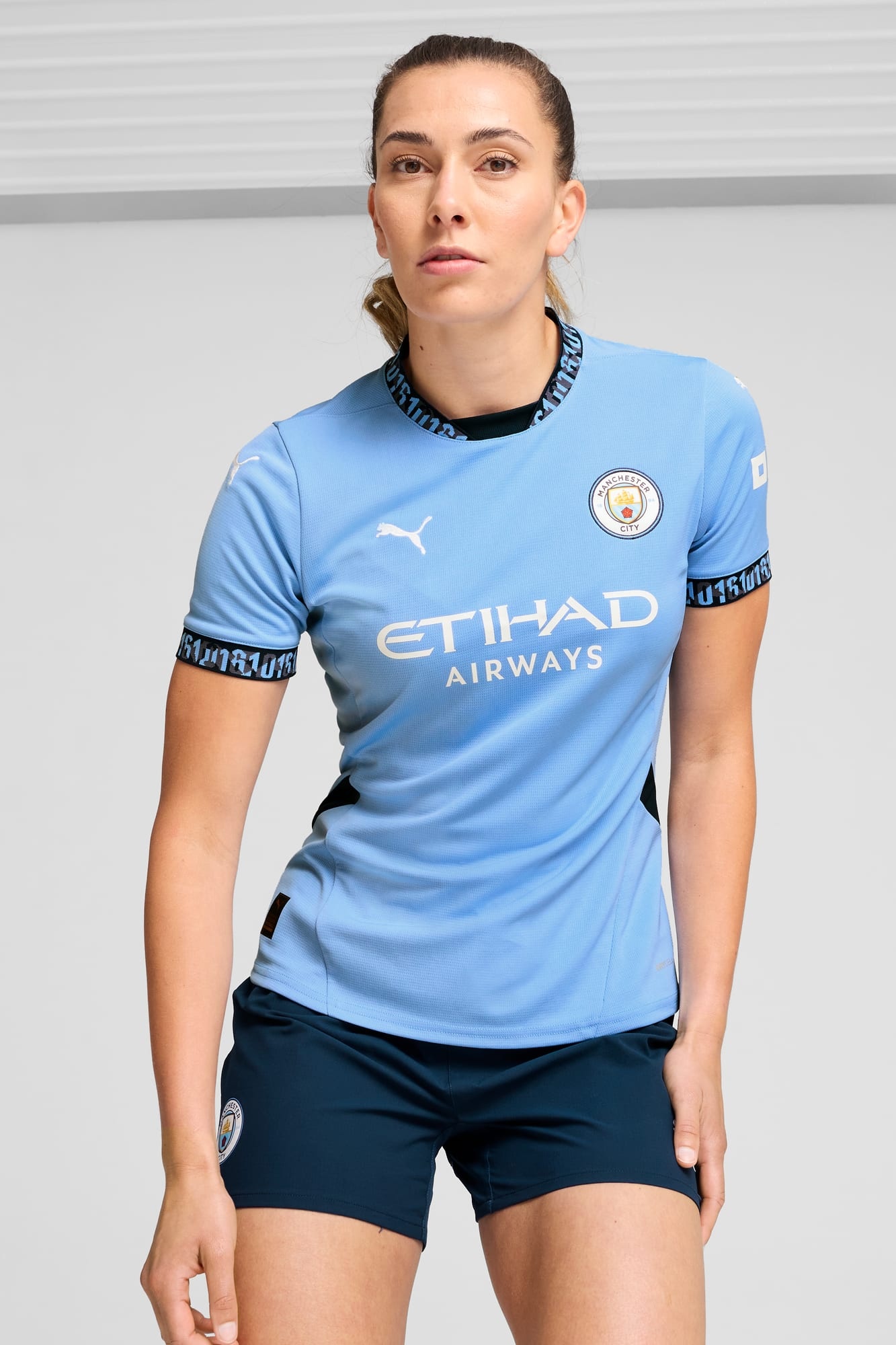 Manchester City 24/25 Women's Home Soccer Jersey - 3