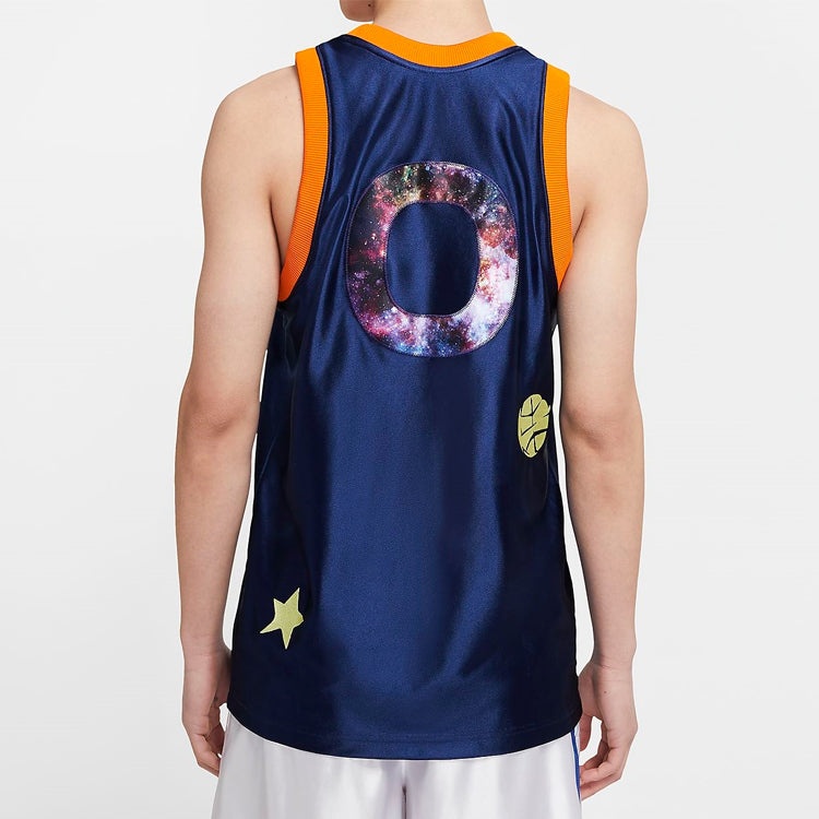 Nike SS20 LeBron x Monstars Crossover Dna Jersey Large Basketball Vest Blue CW4283-455 - 5