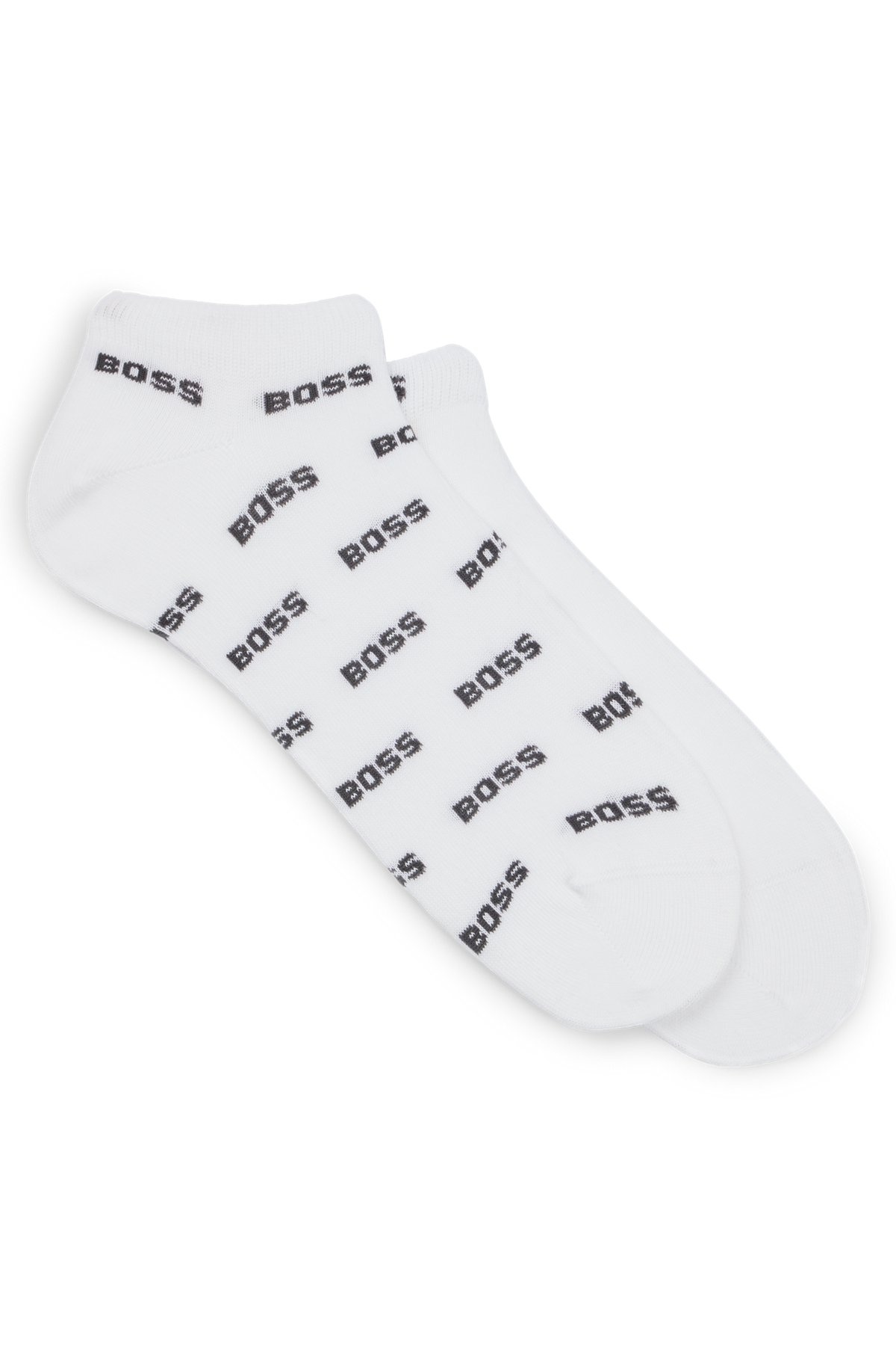 TWO-PACK OF ANKLE-LENGTH SOCKS WITH BRANDING - 1