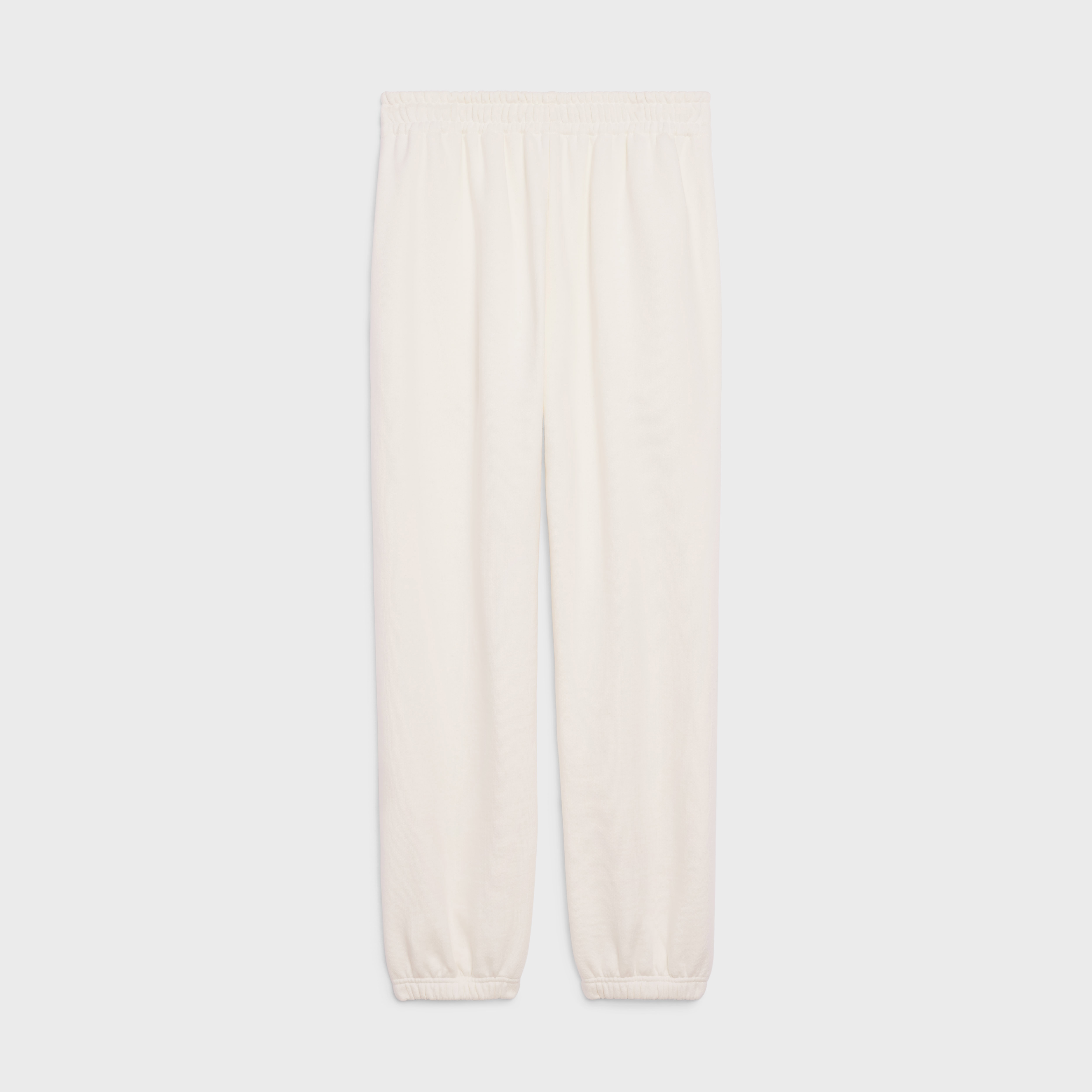 CELINE EMBROIDERED TRACK PANTS IN COTTON FLEECE - 2