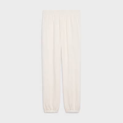 CELINE CELINE EMBROIDERED TRACK PANTS IN COTTON FLEECE outlook