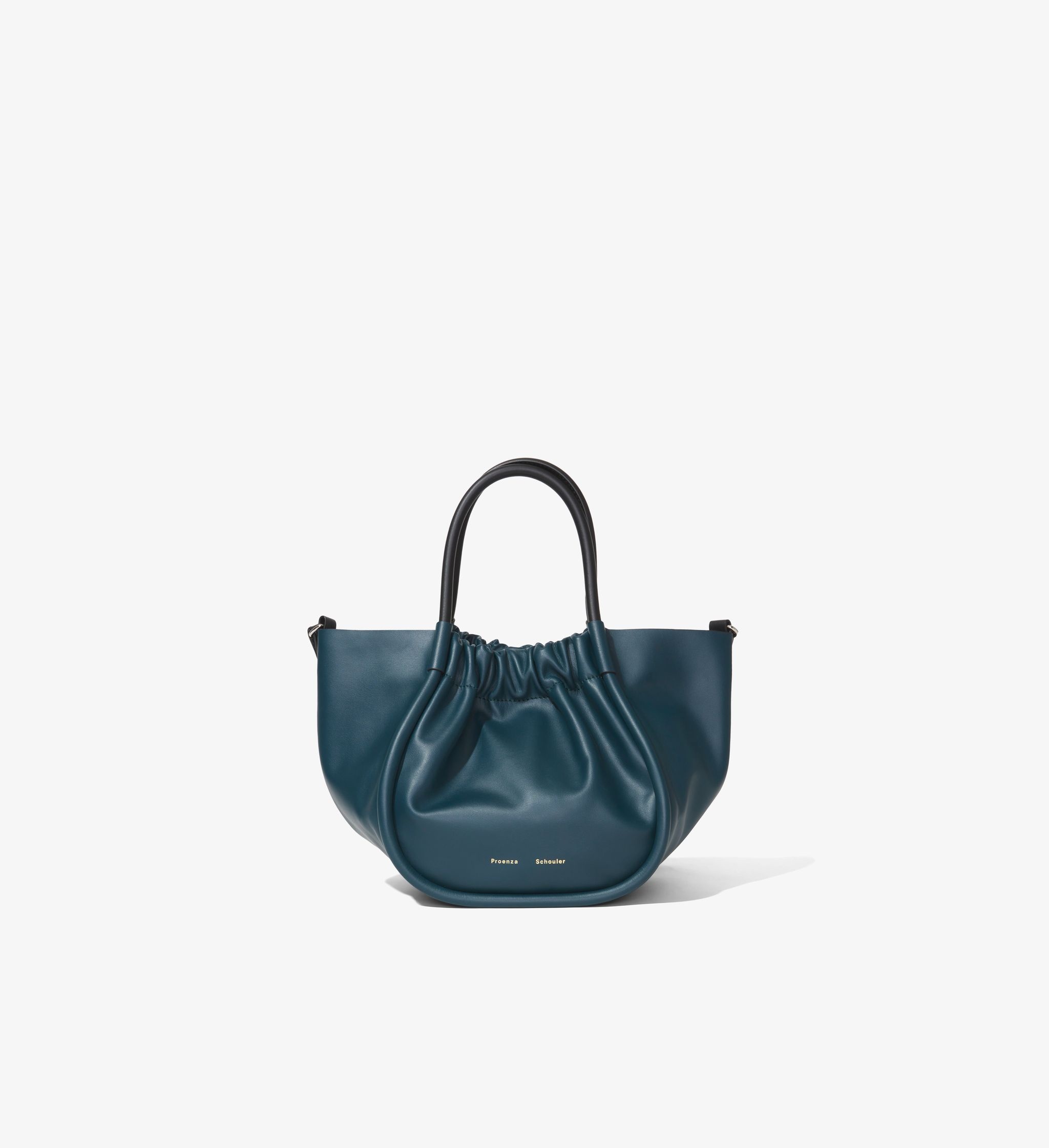 Small Ruched Crossbody Tote - 1