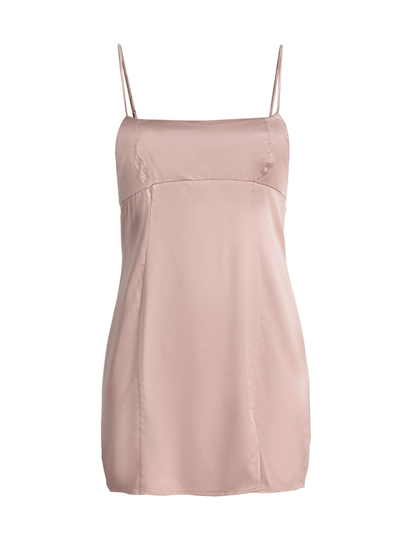 Women's Tous Les Jours Silk Nightie - Buff 1