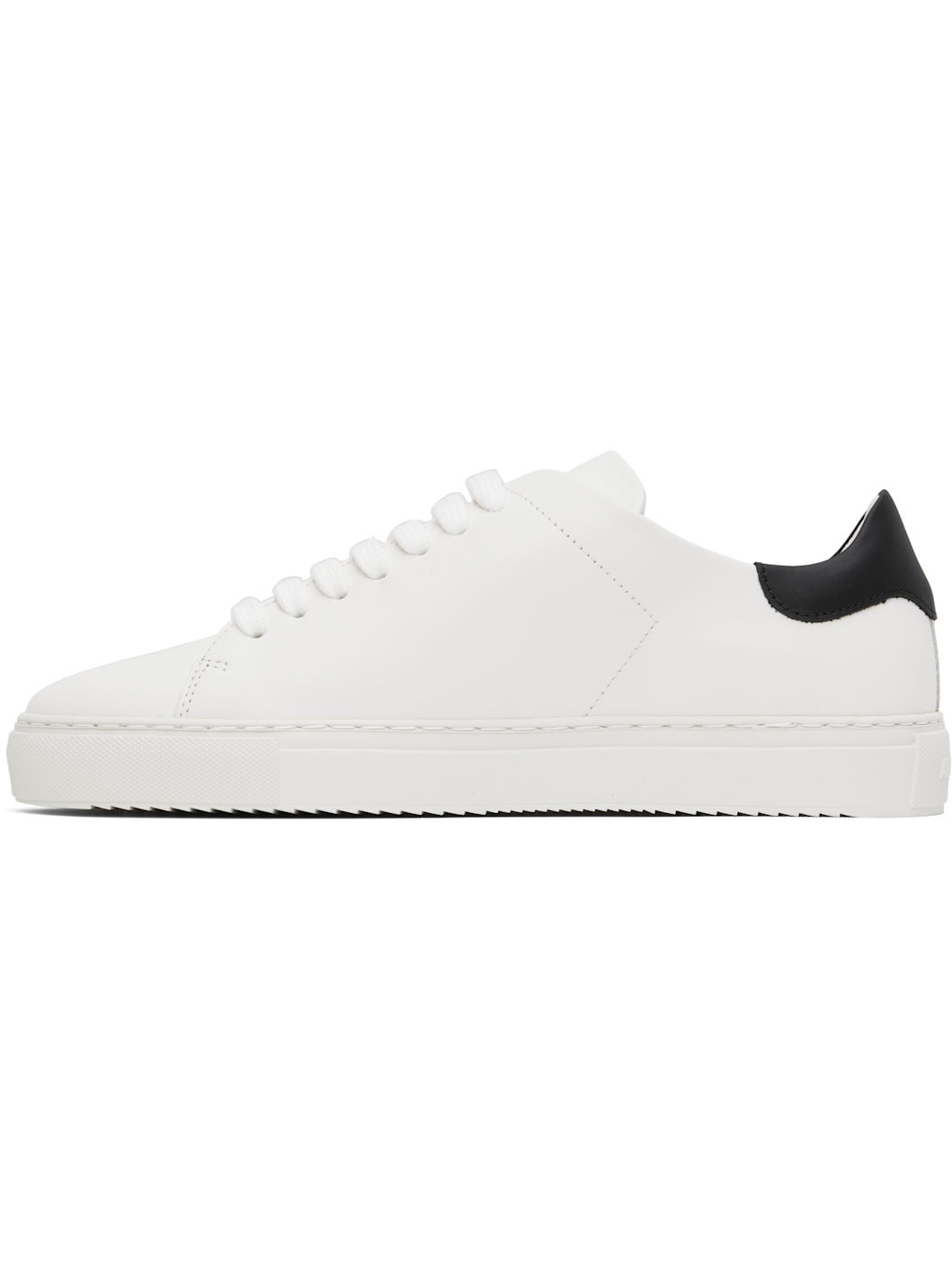 White & Black Clean 90 Sneakers - 3