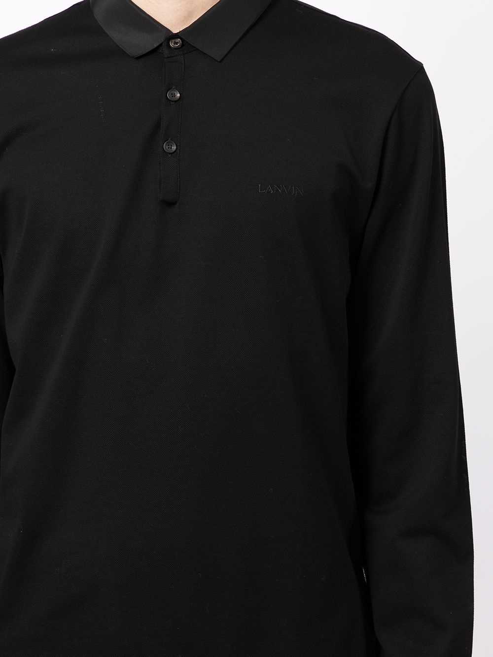 long-sleeve polo shirt - 5