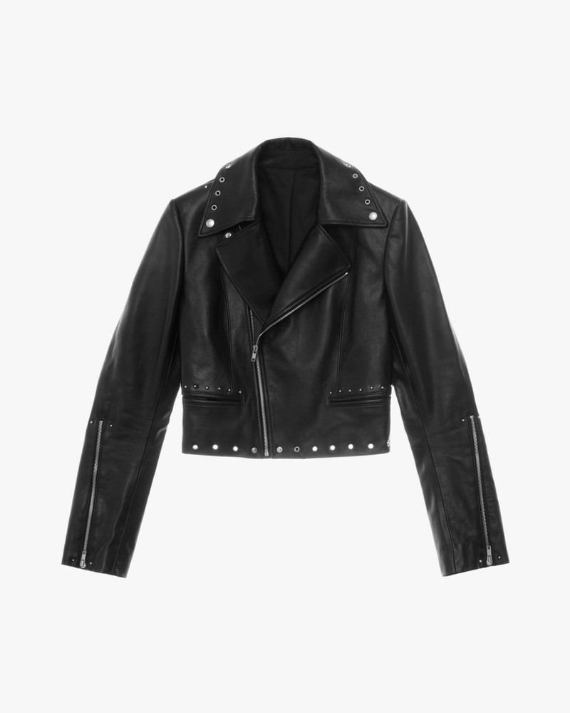 CROPPED LEATHER JACKET 1