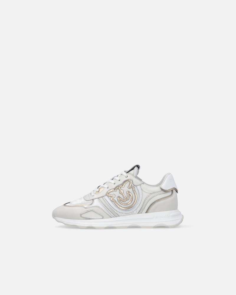 PINKO SNEAKERS WITH LOVE BIRDS LOGO outlook
