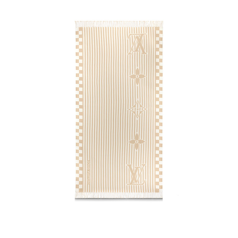 LV Graphical Beach Blanket 4