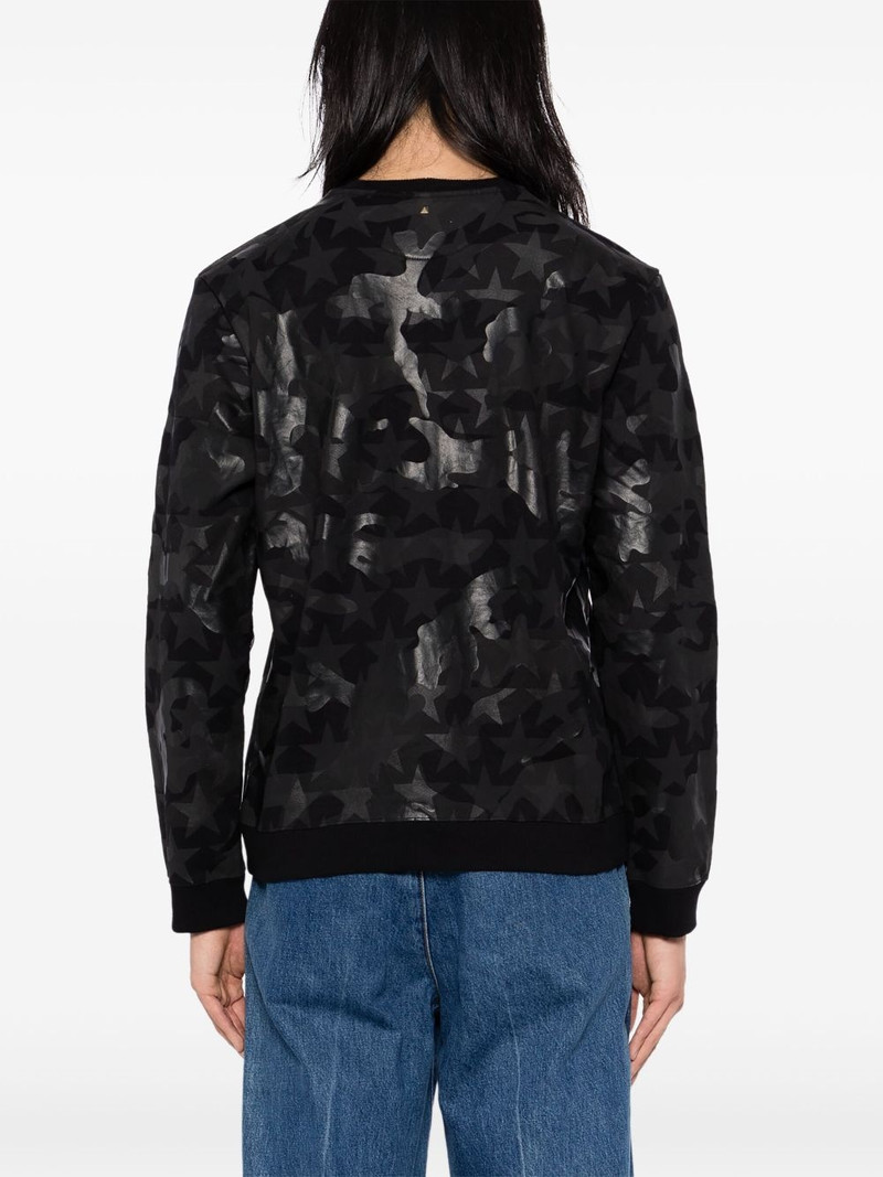 camouflage star-print sweatshirt 4