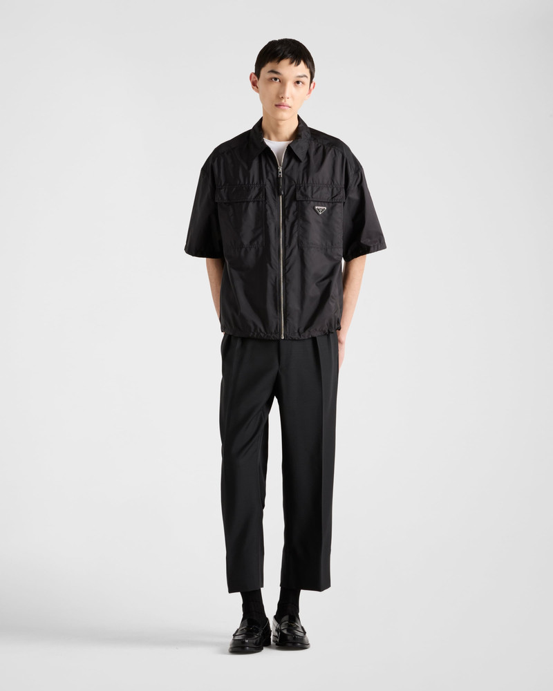 Prada Short-sleeve light Re-Nylon shirt outlook