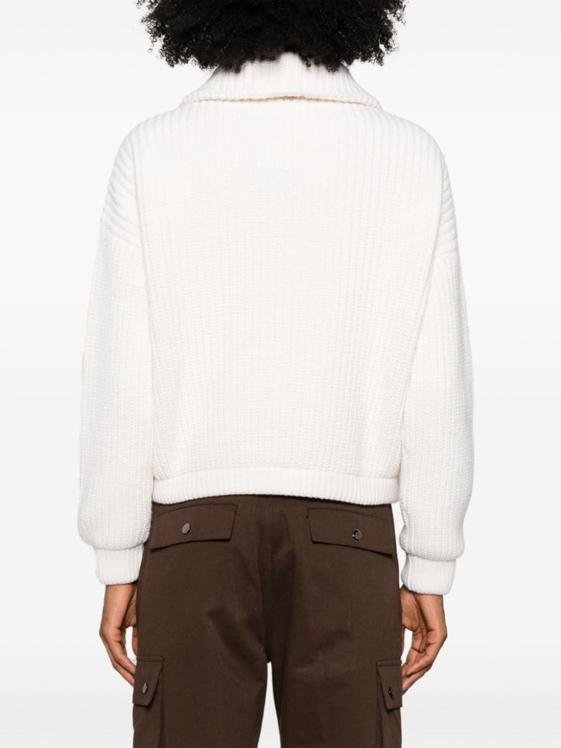 wool zipped cardigan 4