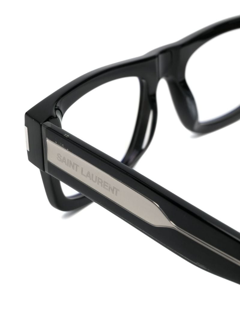 square-frame glasses - 3