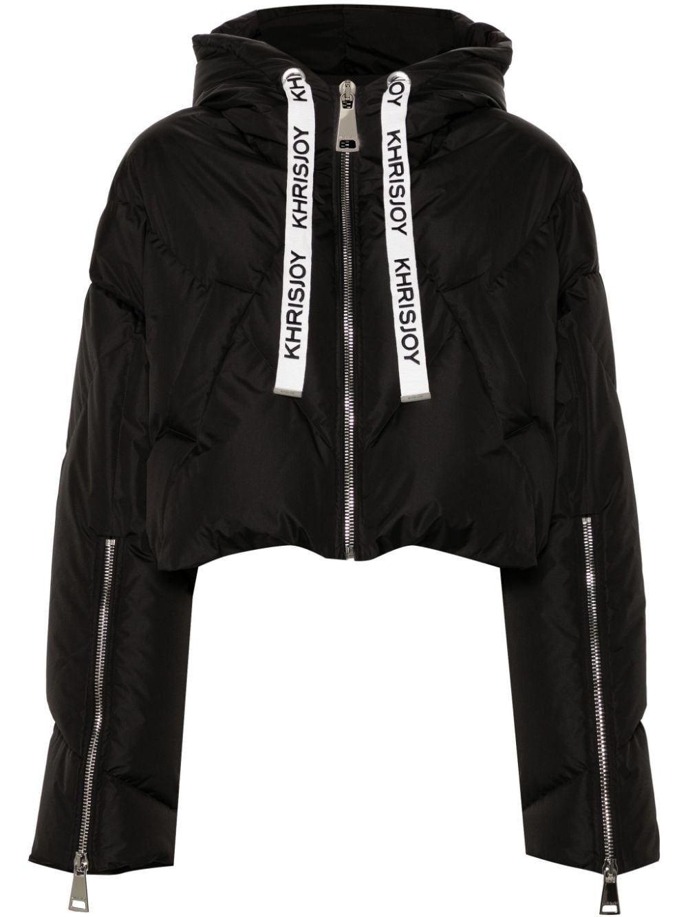 Iconic cropped puffer jacket - 1