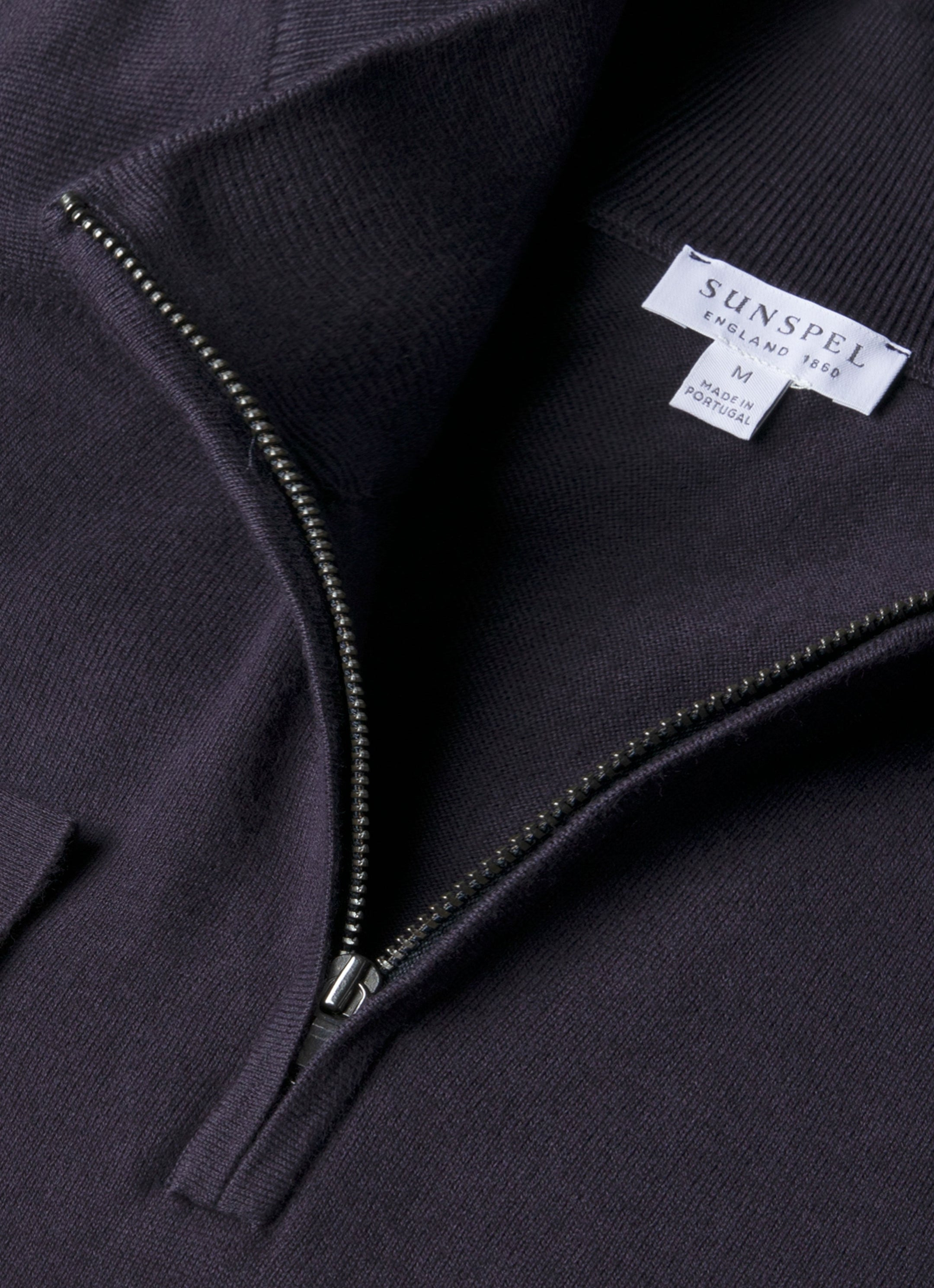 Sea Island Cashmere Half Zip - 4