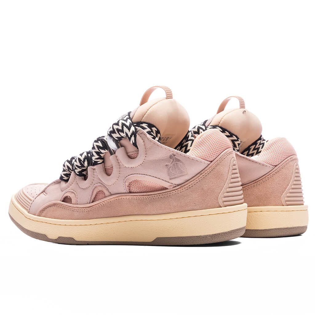 LANVIN CURB SNEAKERS - PALE PINK - 3