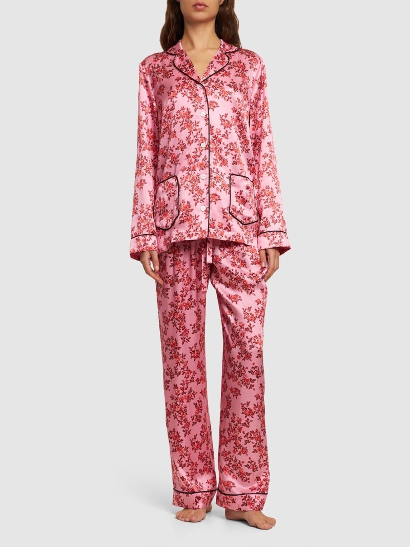 Ithaca printed silk pajama pants - 2