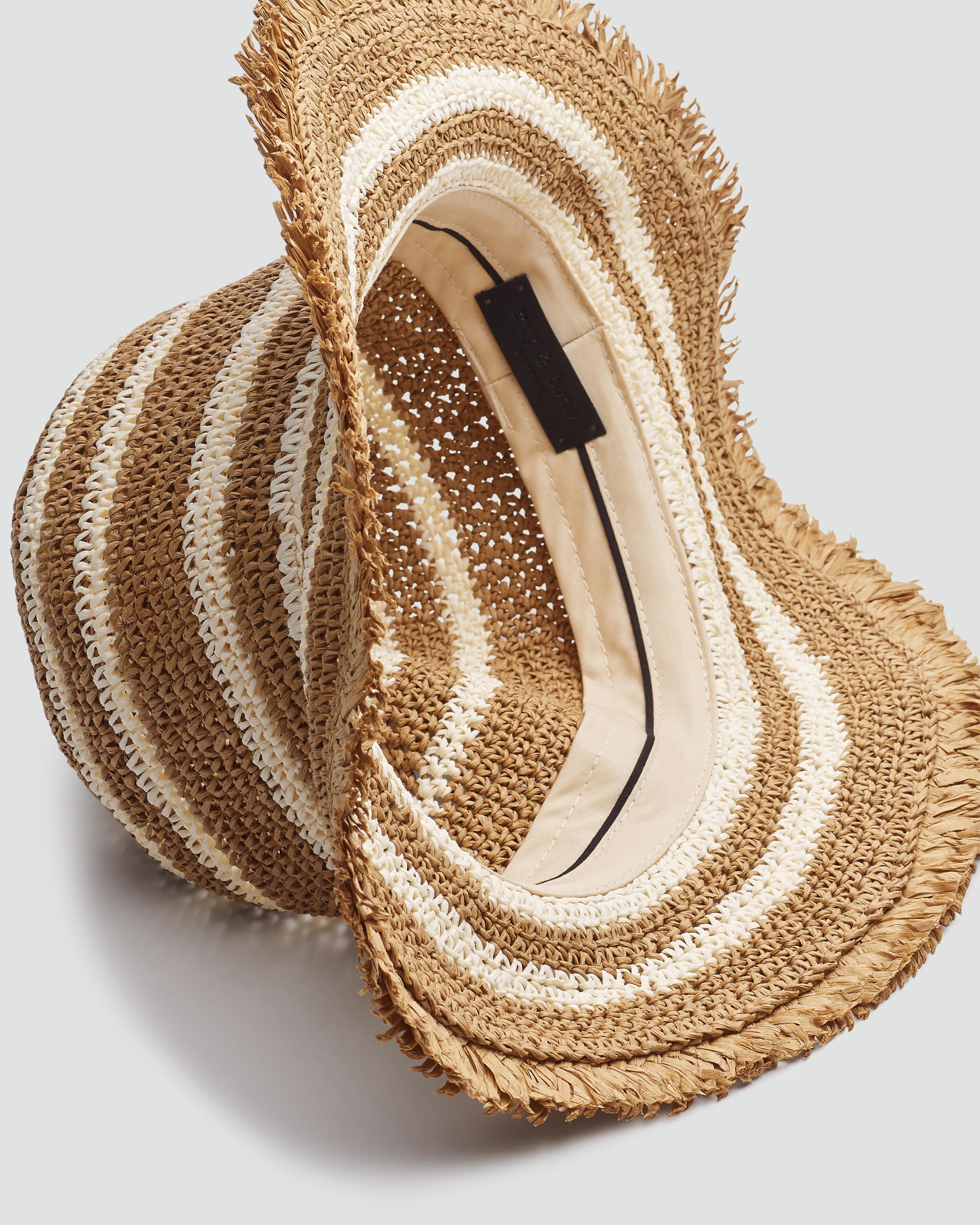 Frills Rollable Bucket Hat
Straw Hat - 3