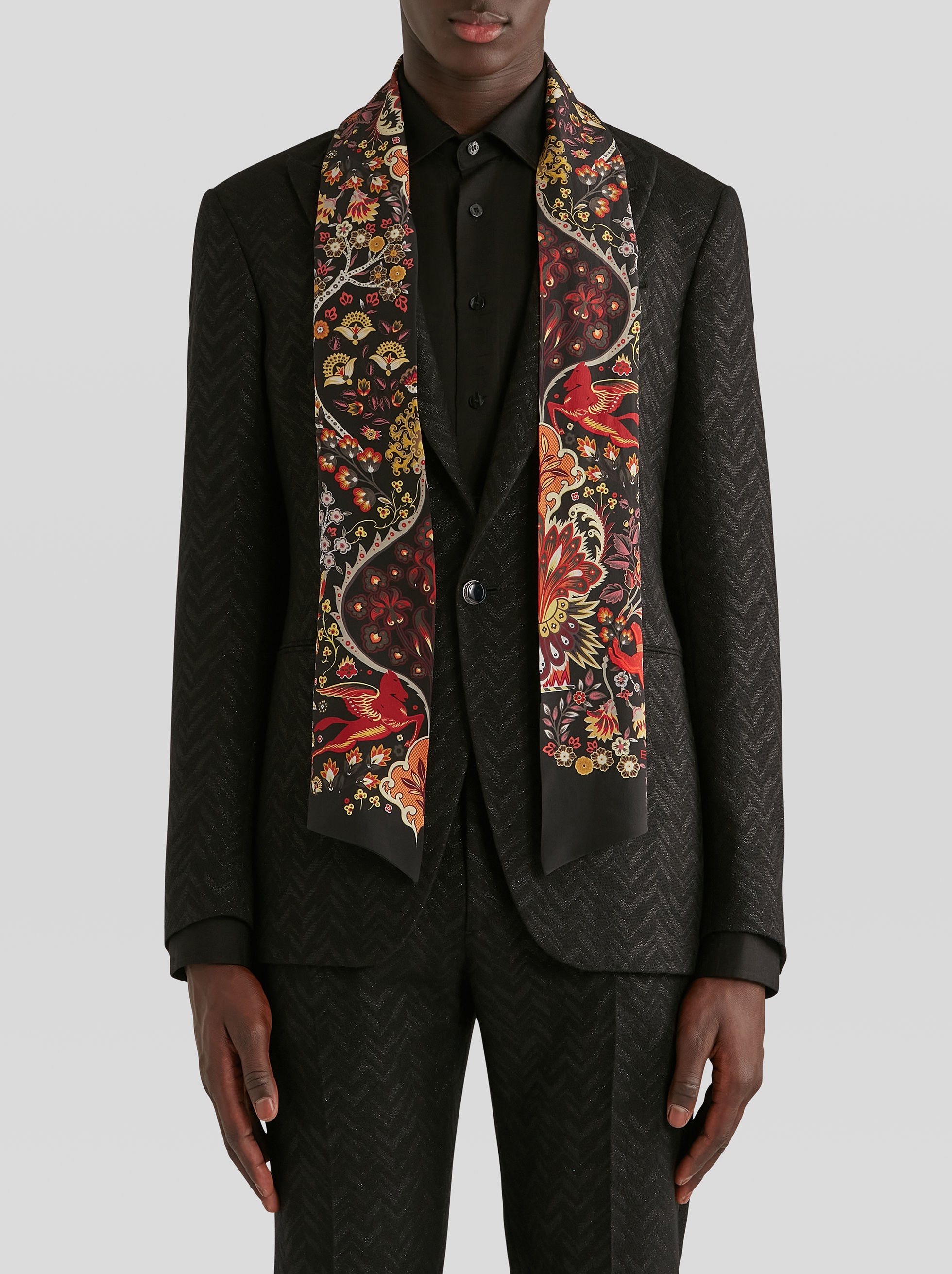 FLORAL PRINT SCARF - 2