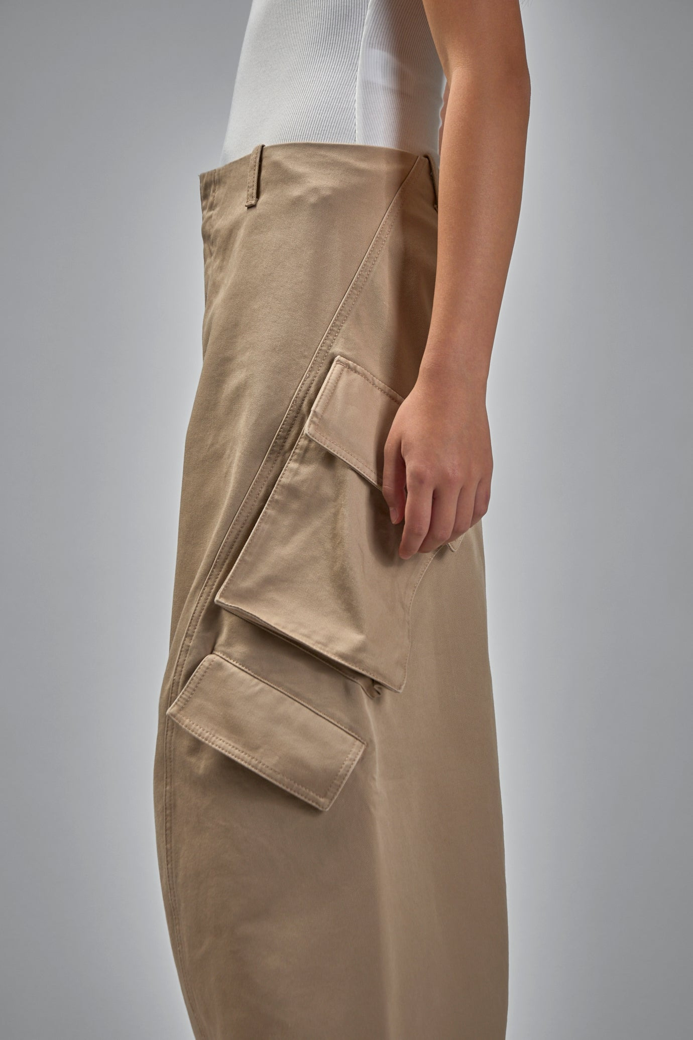 Round Cargo Pants - 4