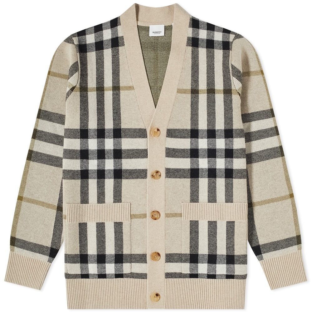 Burberry Wilmore Check Cardigan - 1